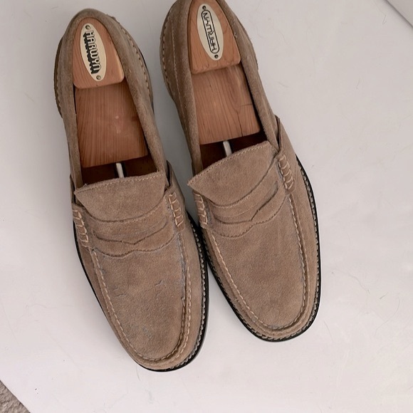 NEW MEN’S SPERRY TOP-SIDERS TAN SUEDE LOAFERS Size 9 1/2 M - Picture 2 of 7